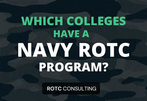 Colleges With Rotc Programs