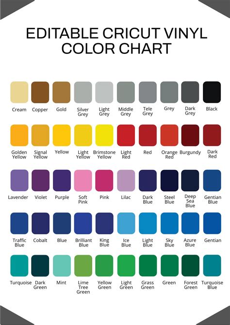 Color Chart