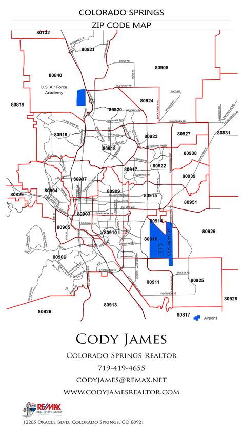 Colorado Springs Postal Code Preschool Coloring Printables