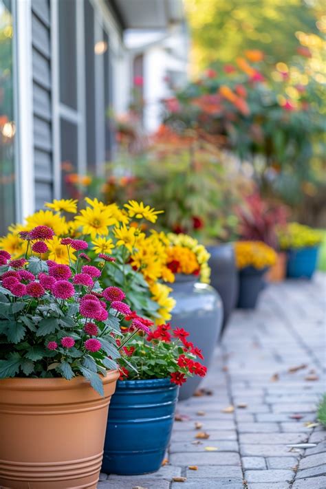 Colorful Mums For Fall Gardens And Containers Colorful Mums For Fall Gardens And Containers
