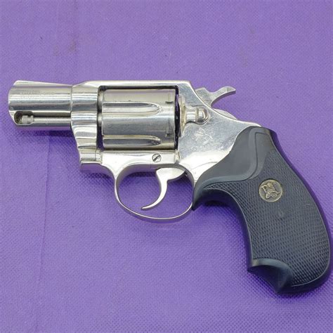 Colt Detective Special 38 Spl 1975 Nickel Lugerman Colt Detective Special 38 Spl 1975 Nickel Lugerman