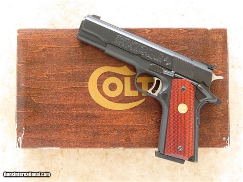 Colt Gold Cup National Match Series 70 45 Acp 5 Blued Finish Colt Gold Cup National Match Series 70 45 Acp 5 Blued Finish