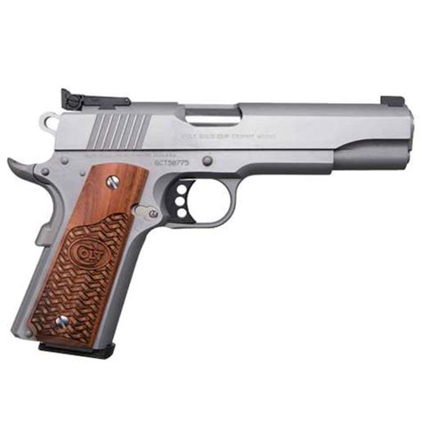 Colt Gold Cup Trophy Elite 45 Auto Acp 5In Stainless Pistol 7 1 Rounds Sportsman S Warehouse Colt Gold Cup Trophy Elite 45 Auto Acp 5In Stainless Pistol 7 1 Rounds Sportsman S Warehouse