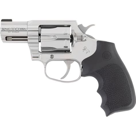Colt King Cobra Carry Da Sa Revolver 357 Mag 2 In Stainless W Hogue Grip 6 Rd Freedom Armory