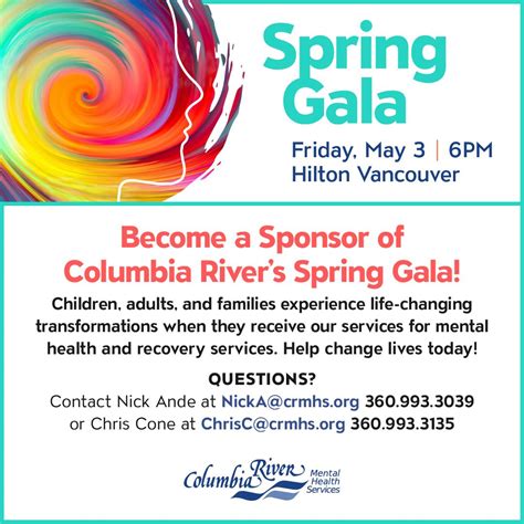 Columbia River Mental Health Services On Linkedin Springgala2024 Columbia River Mental Health Services On Linkedin Springgala2024