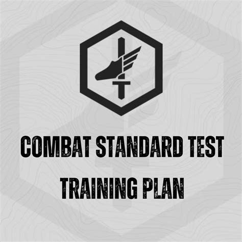 Combat Standard Test Training Plan Mountain Tactical Institute