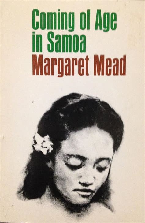 Coming Of Age In Samoa Margaret Mead