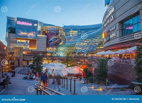 Commercial Center Shopping Mall Editorial Photo Image Of European