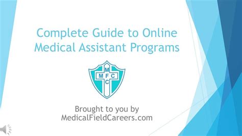 Complete Guide To Online Medical Assistant Programs Youtube Complete Guide To Online Medical Assistant Programs Youtube