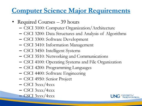 Computer Science Major Requirements Stanford