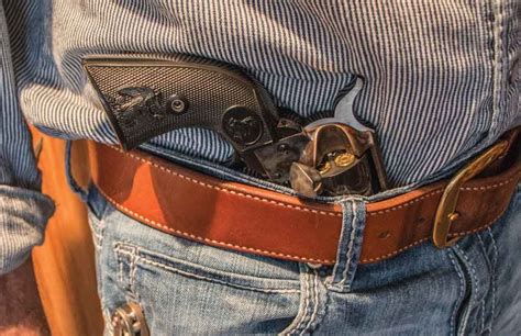 Concealed Carry Concealing A Single Action Revolver Gun Digest