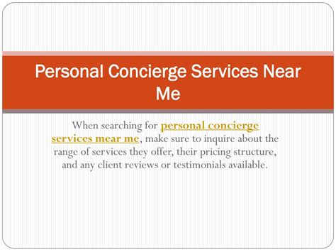 Find the Best Concierge Positions Near Me Today