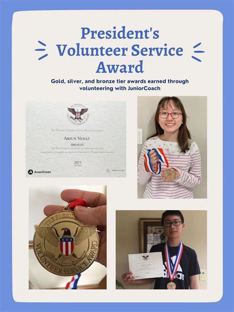 Congrates To All 2021 President S Volunteer Service Award Recipients