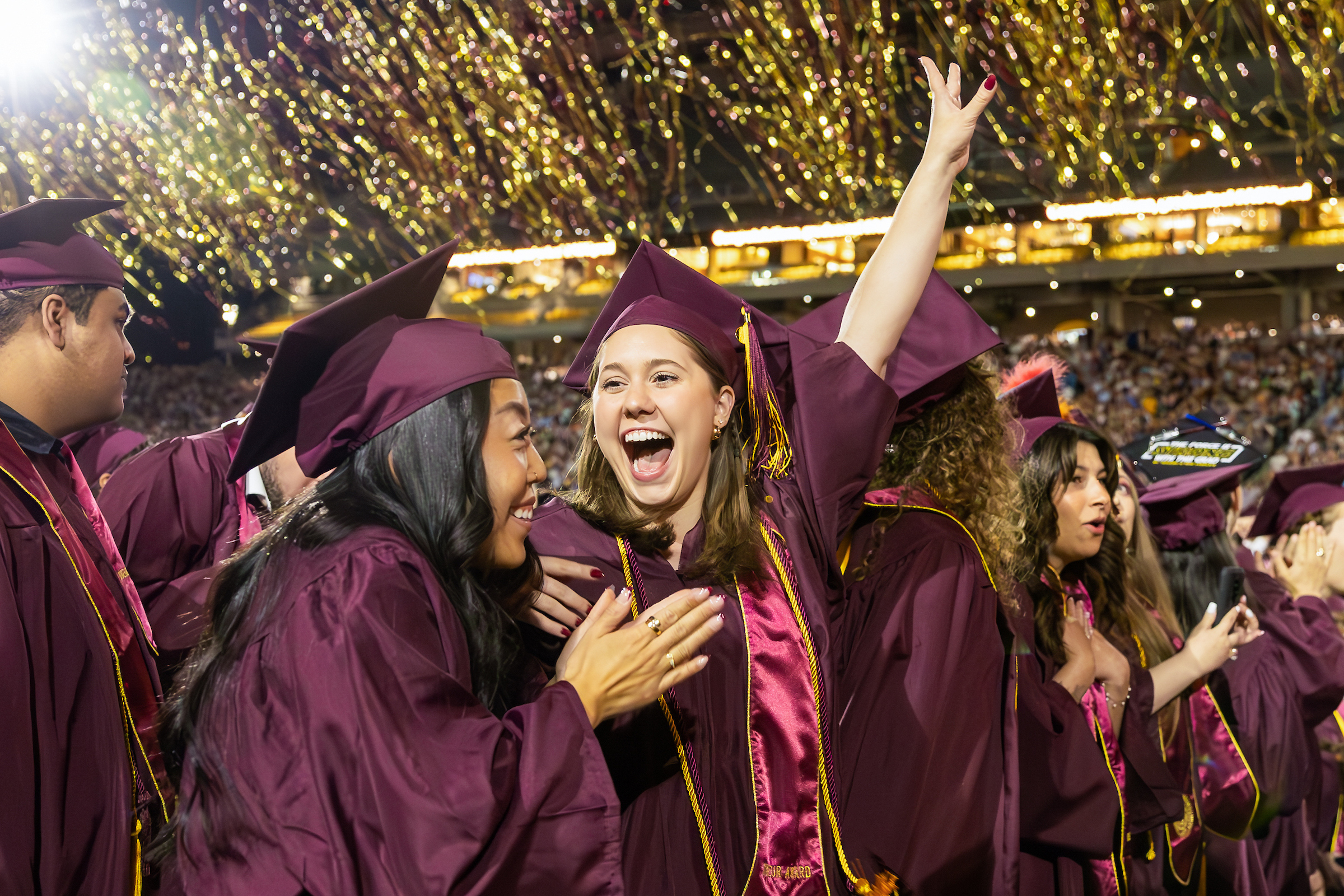 Congratulations Asu Celebrates Largest Graduating Class In School