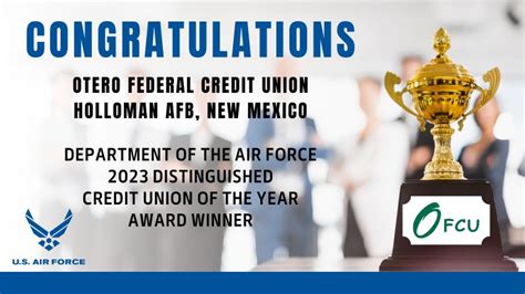 Congratulations To Otero Federal Credit Union For This Great Honor Credit Union Association Of New Mexico