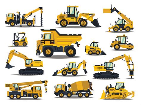 Construction Machines Heavy Equipment Earth Drills Excavator Excavator