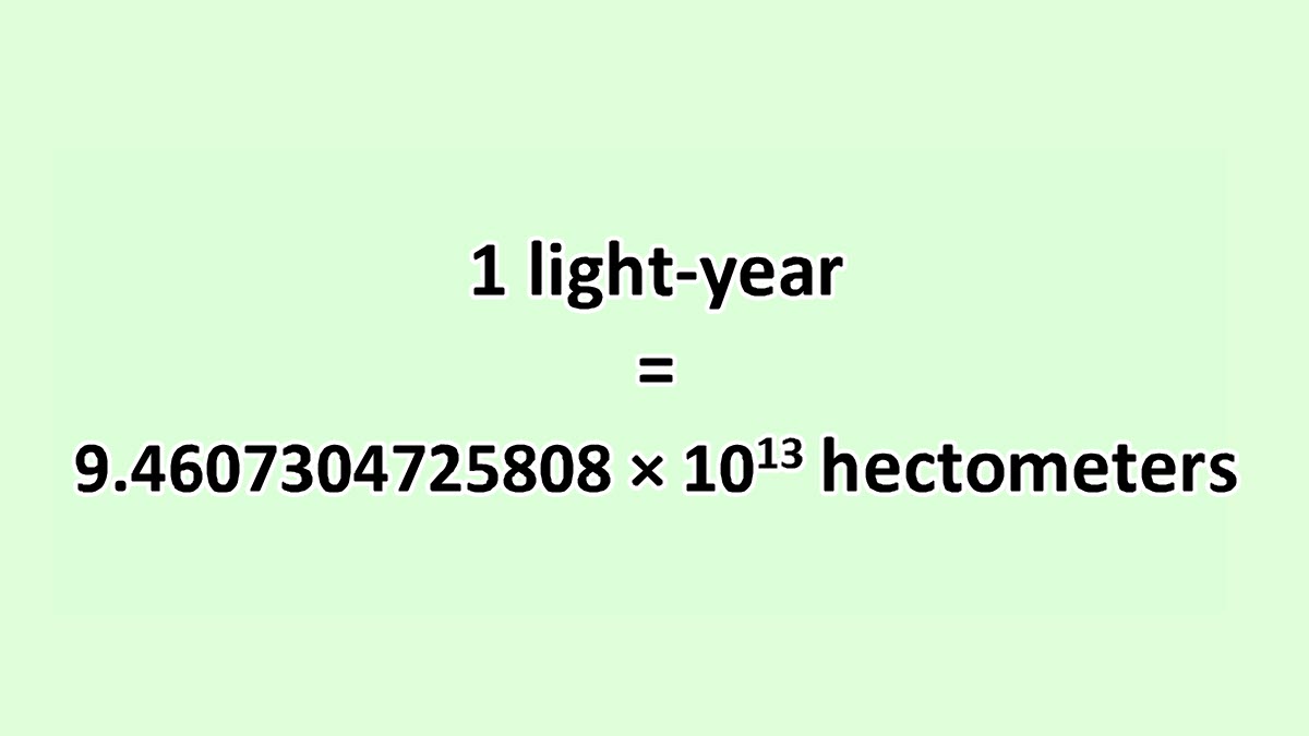 Convert Megalight Year To Megameter Excelnotes