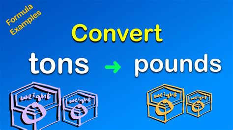 Convert Metric Tons To Pounds Tons To Lbs Convert Online Youtube Convert Metric Tons To Pounds Tons To Lbs Convert Online Youtube