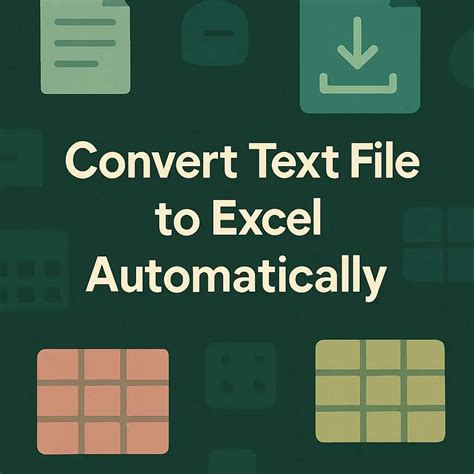 Convert Text File Into An Excel File 3 Different Ways