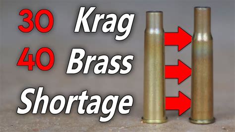 Converting 303 British Cases To 30 40 Krag Youtube