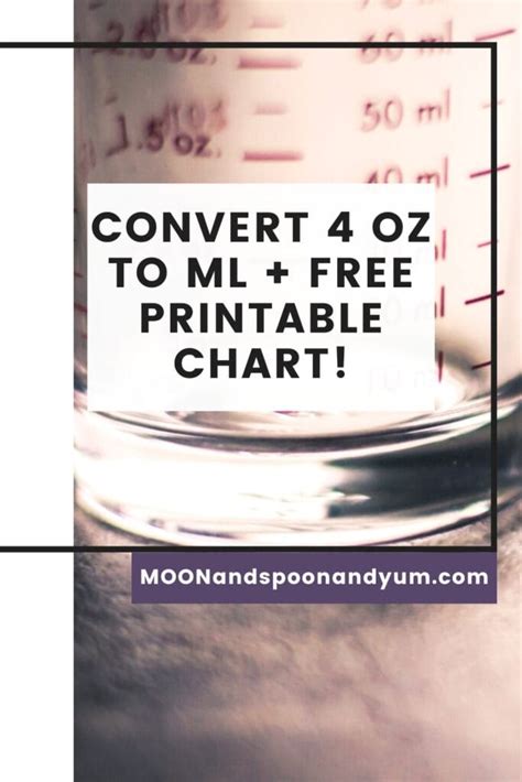 Converting Oz To Ml Free Printable Conversions Chart, 57% Off Converting Oz To Ml Free Printable Conversions Chart, 57% Off