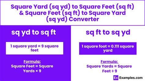 Converting Sq Ft To Sq Yards Hotsell Cityofclovis Org