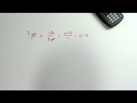 Converting Yards Yd To Feet Ft A Step By Step Tutorial Yards