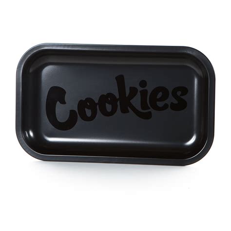 Cookies Matte Black Metal Tray Cookies Matte Black Metal Tray