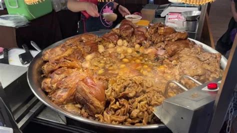 Cooking Different Parts Of Pork Stew Tr Stock Video Pond5