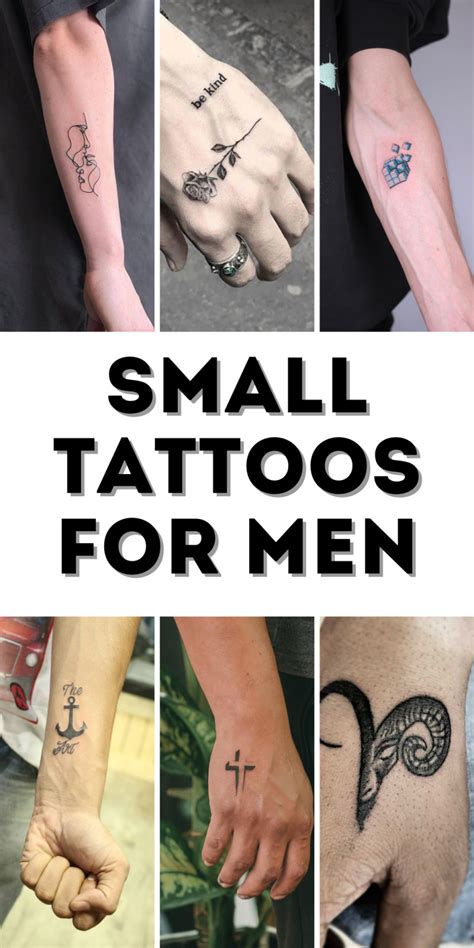 Cool Small Tattoo Ideas For Men With Meaningful And Unique Designs For Cool Small Tattoo Ideas For Men With Meaningful And Unique Designs For