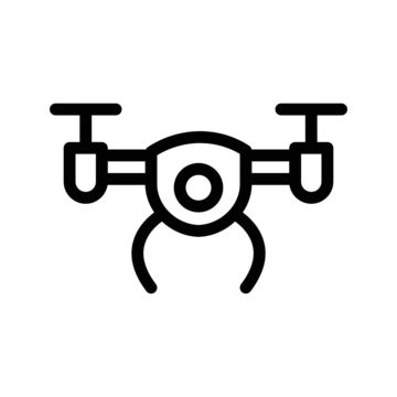 Copter Photographer Control Black Vector Photographer Control Black