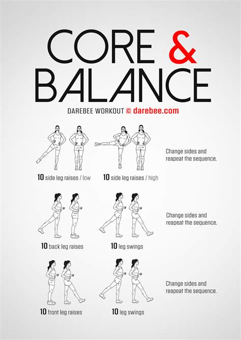 Core And Balance Exercises