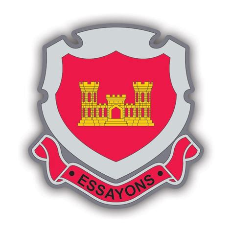 Corps Of Engineers Stickers Etsy Corps Of Engineers Stickers Etsy