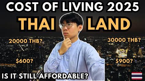 Cost Of Living In Thailand 2025 Complete Budget Breakdown Expats