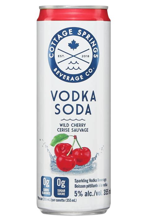 Cottage Springs Vodka Soda Mixed Pack Product Page Saq Com
