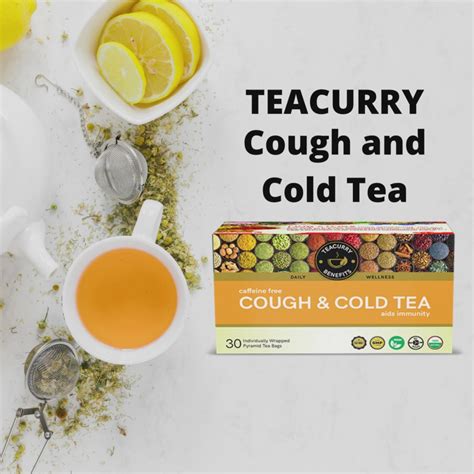 Cough And Cold Tea Helps With Sore Throat Sinus Congestion Runny