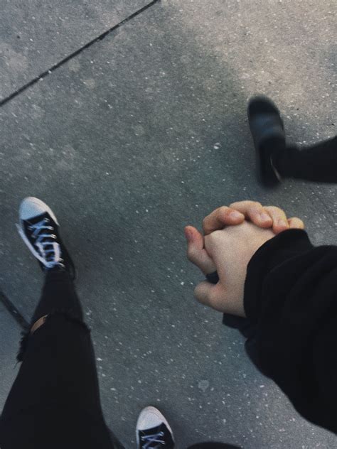 Couple Holding Hands Aesthetic