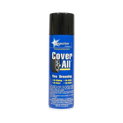 Cover All High-Gloss Aerosol Tire Shine Dressing Superior, 40% Off Cover All High-Gloss Aerosol Tire Shine Dressing Superior, 40% Off