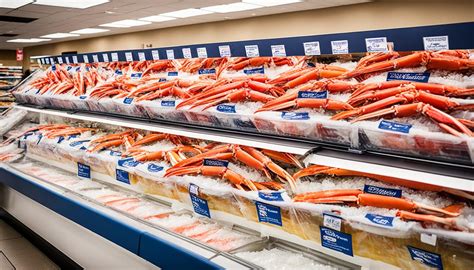 Crab Legs At Grocery Store