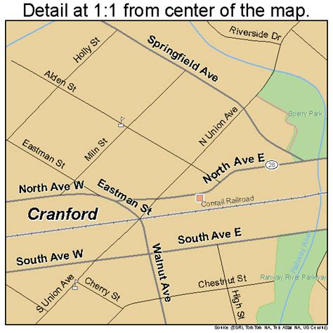 Cranford Nj Zip Code Map At William Stork Blog