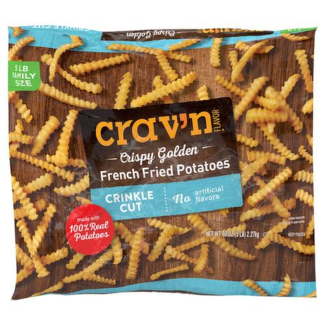 Crav N Flavor Crav N Flavor French Fried Potatoes Crispy Golden Crinkle Cut 32 Oz Shop Stater Bros Markets Crav N Flavor Crav N Flavor French Fried Potatoes Crispy Golden Crinkle Cut 32 Oz Shop Stater Bros Markets