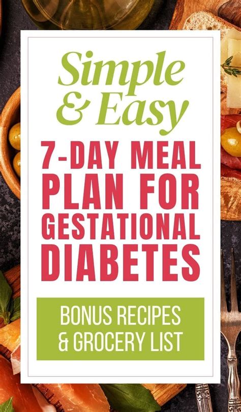 Creating A Healthy Gestational Diabetes Meal Plan 5 Ideas To Simplify
