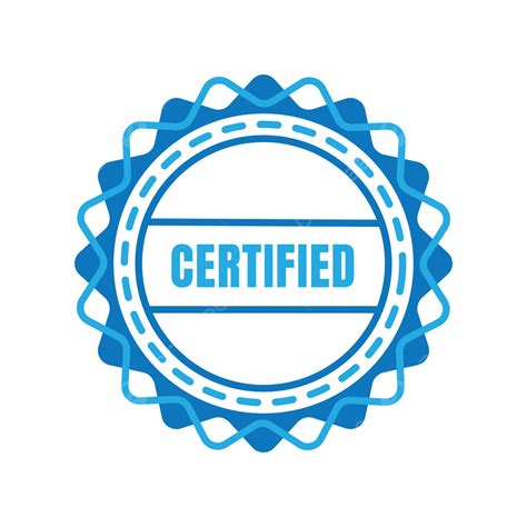 Creative Certified Badge Stamp Vector Certified Stamp Approved Seal