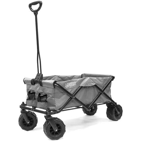 Creative Outdoor All Terrain Folding Wagon Academy