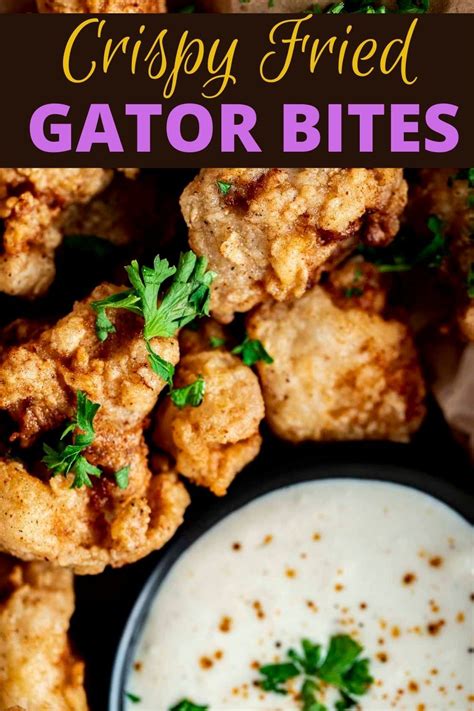 Crispy Fried Alligator Bites