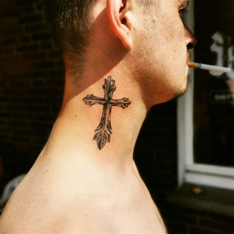 Cross Neck Tattoos Tumblr