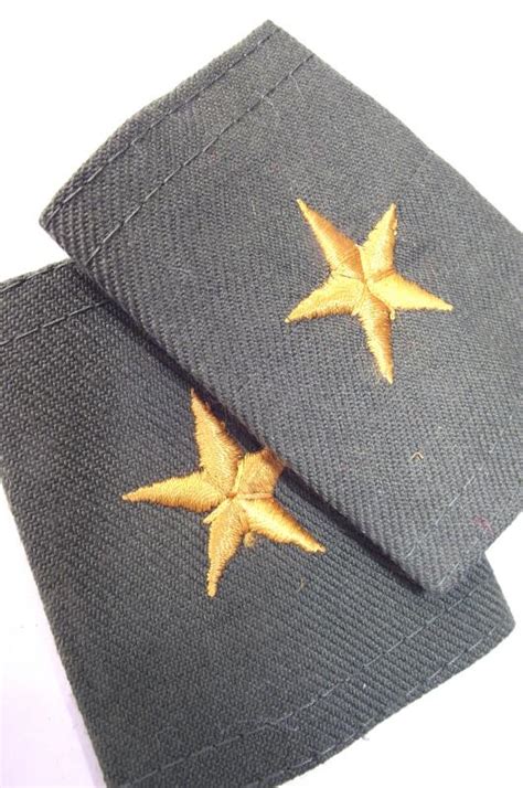 Crow Valley Militaria Gulf War Iraqi Slip On Shoulder Boards 2Nd