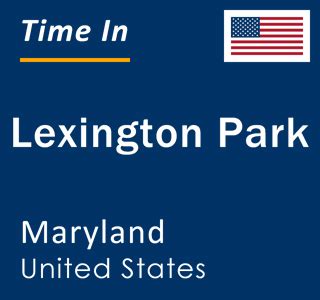 Current Local Time In Lexington Park Maryland Usa