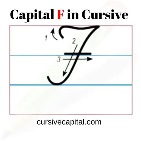 5 Ways Write Cursive F