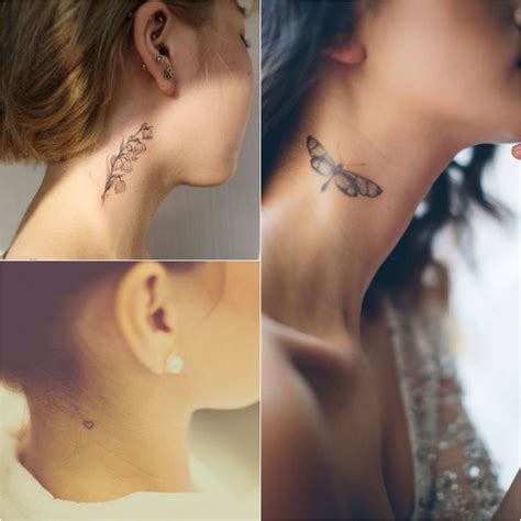 Cute Neck Tattoo Ideas At Allyson Byerly Blog